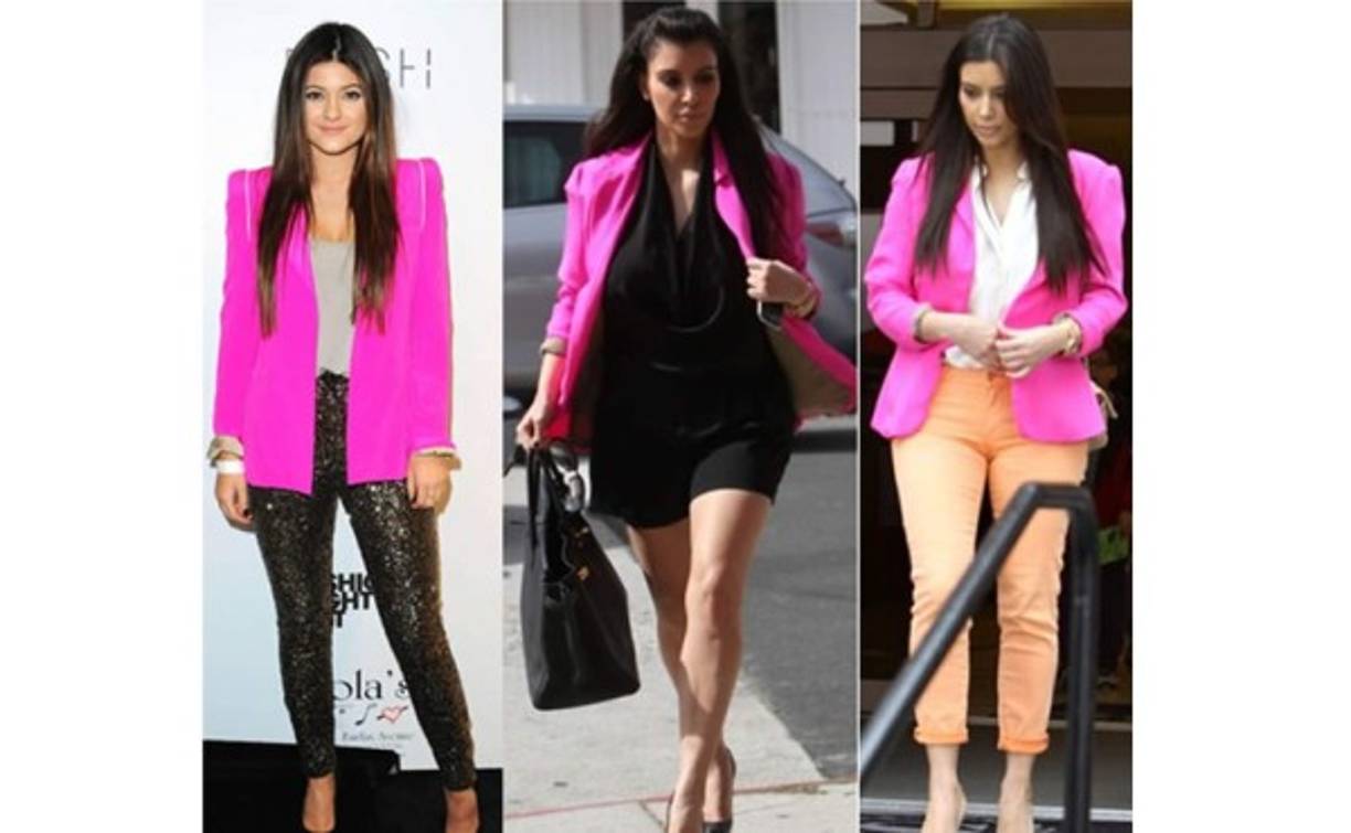 Dicen que la ropa que eliges te define. Salvo que seas miembro de la familia Kardashian.