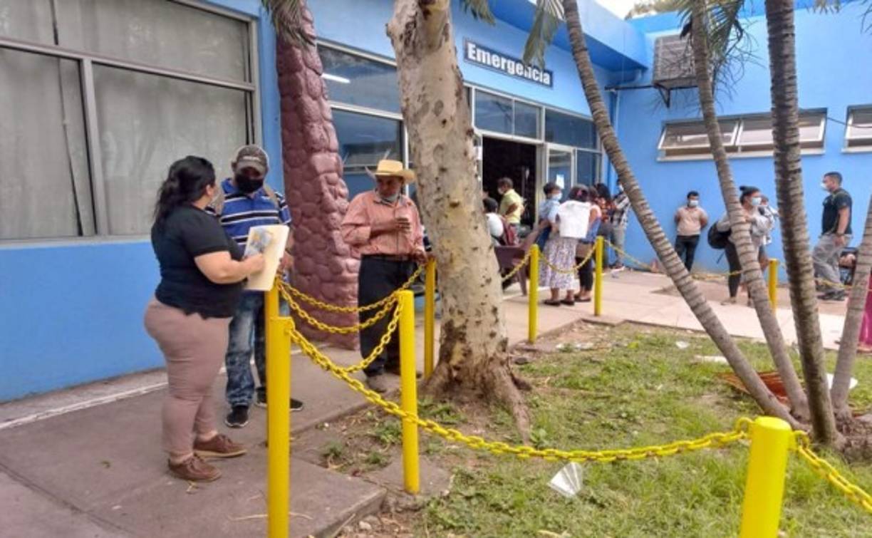 Fiscales de Derechos Humanos inspeccionan el centro de salud José María Ochoa y el Hospital General Santa Teresa de Comayagua.