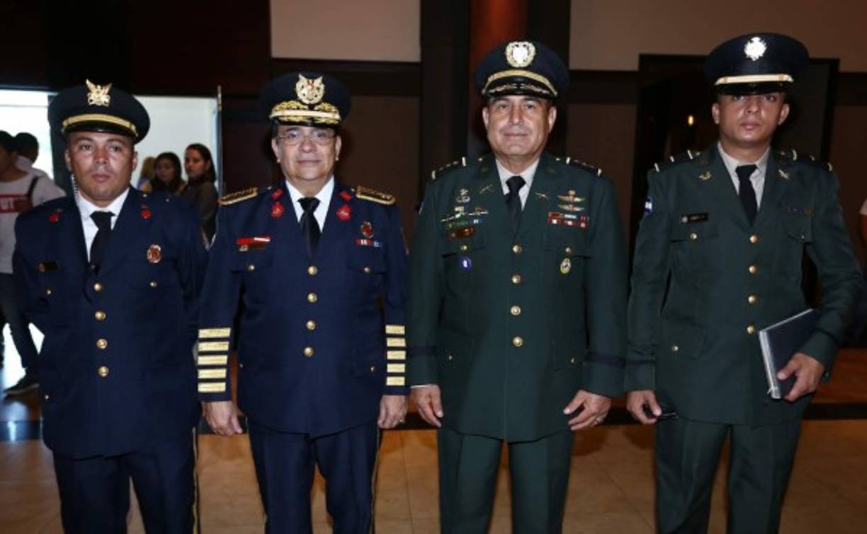 Marvin López, Jaime Silva,Román Gómez y José Coello.
