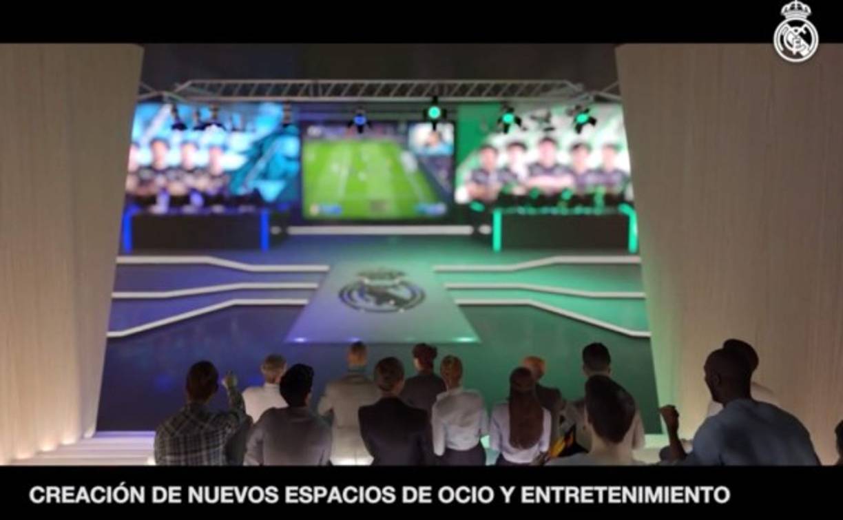 Además de nuevas galerías y nuevas tiendas Real Madrid, el coloso tendrá nuevos espacios de ocio y entretenimiento.