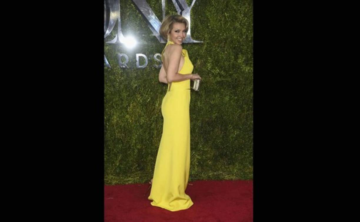 La mexicana lució su esbelta figura.