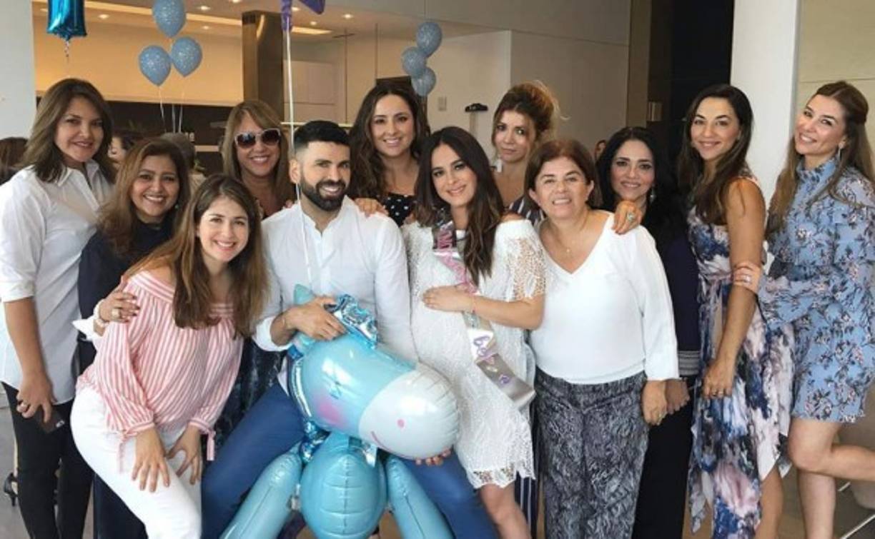 Danna García celebró su 'baby shower' entre amigos y familiares.<br/>