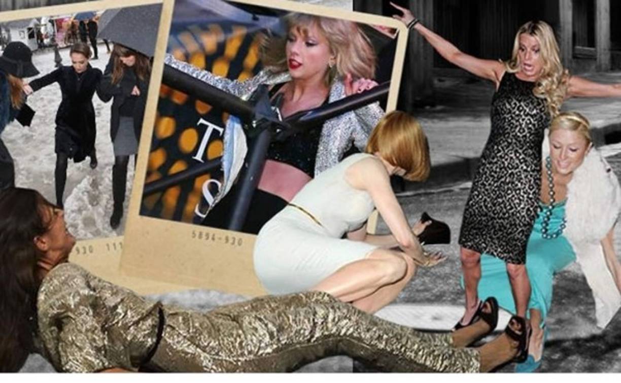 Desde Taylor Swift hasta Paris Hilton muchas celebridades han tenido vergonzosas caídas.
