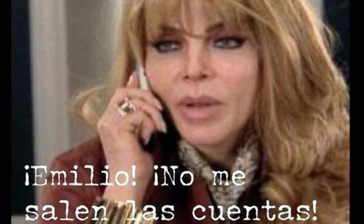 Verónica Castro, conocida por su trayectoria en Televisa, fue otro personaje de los memes en referencia a los años en la empresa y los papeles protagónicos que ha tenido.