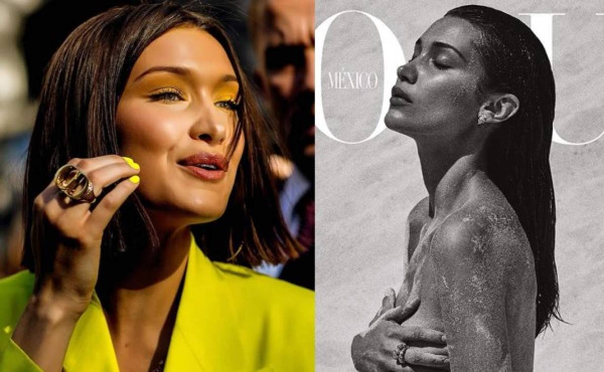 La modelo desnudó su alma para engalanar la portada de la revista Vogue México.