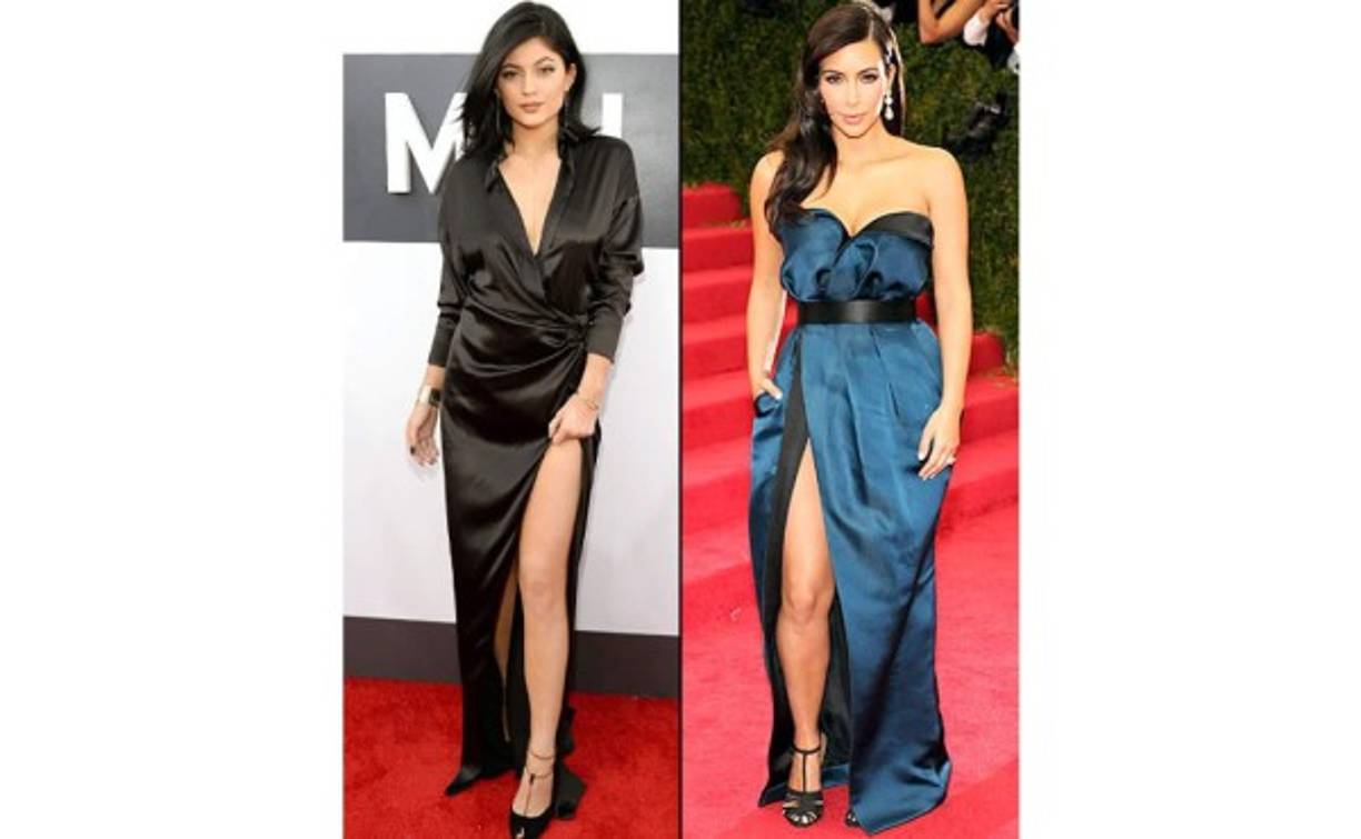 Kylie comenzó a copiar a Kim desde muy pequeña.