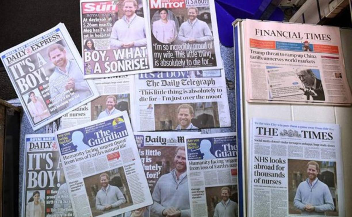 Este es el octavo bisnieto de la reina Isabel, de 93 años, y su esposo Felipe, de 97 años, y el cuatro nieto del príncipe Carlos, heredero al trono británico.<br/>