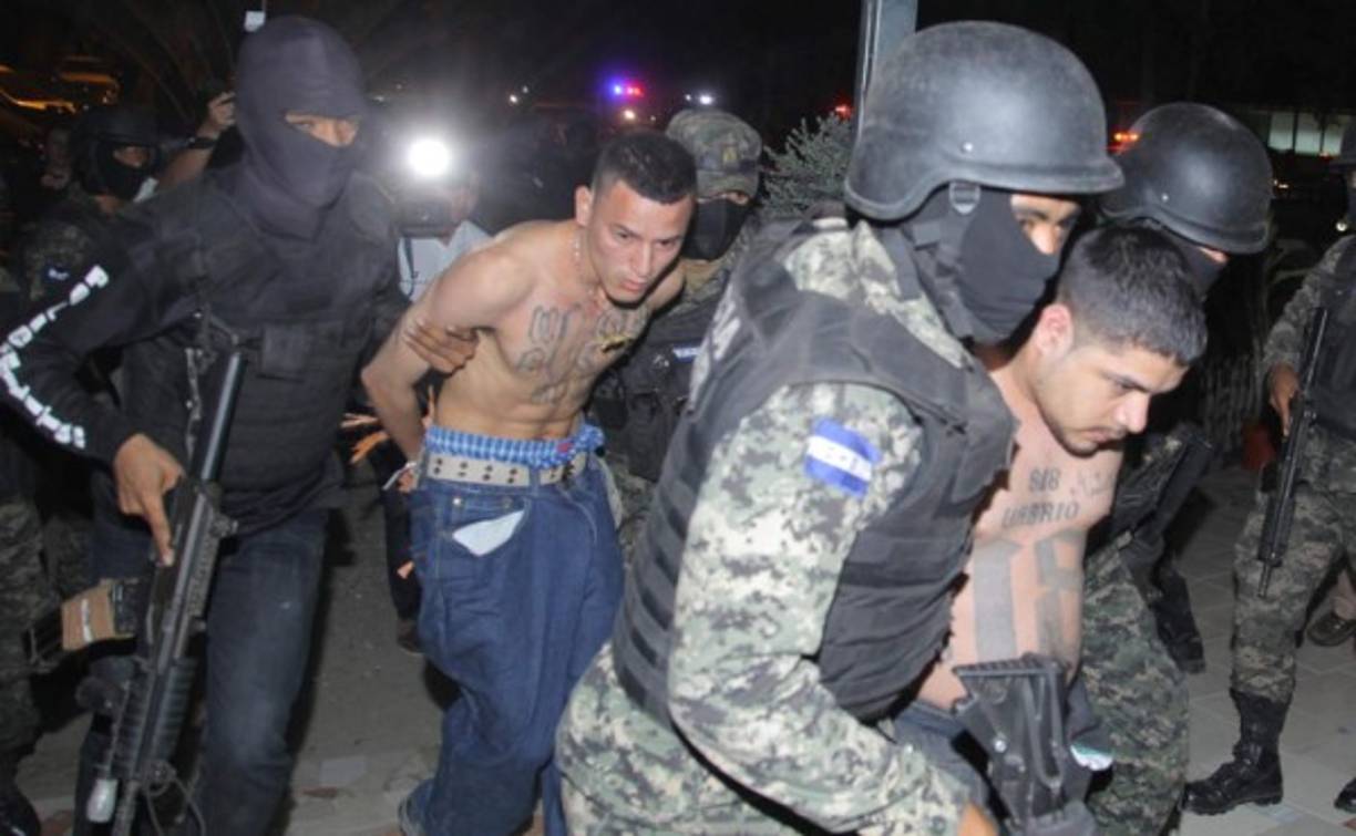 La Fiscalía contra el crimen organizado (Fesco) y la Policía Nacional ya tienen plenamente identificados a los 18 pandilleros del 'Barrio 18' capturados en los operativos realizados en San Pedro Sula.