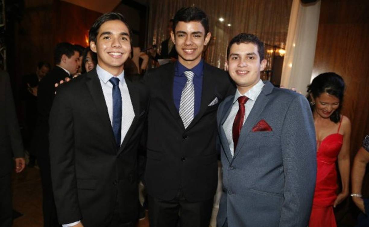 Guillermo Palau, José Reyes y Bayron Rajo.