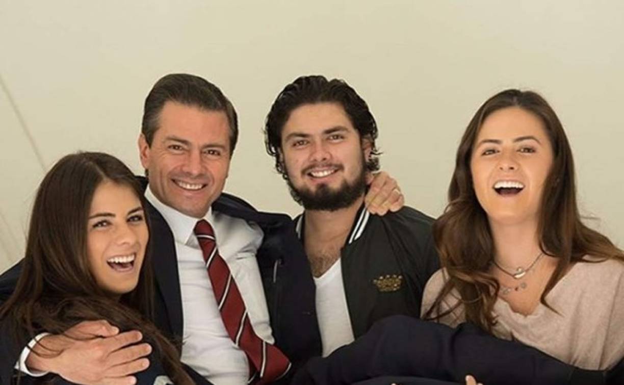 Paulina, Nicole y Alejandro Peña felicitaron este 20 de julio a su papá, el ex presidente de México, por su cumpleaños número 53 a través de publicaciones en Instagram.