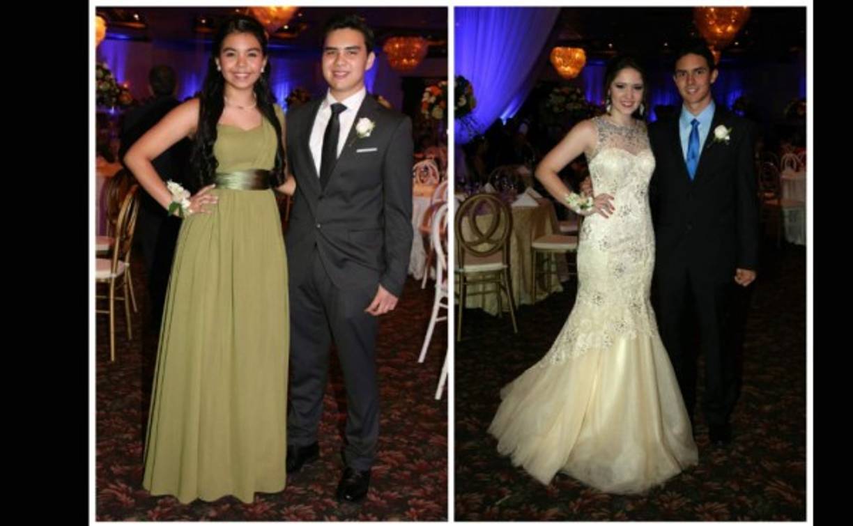 Karla Barahona y José Paz con Paola Chávez y Gerardo Castillo.