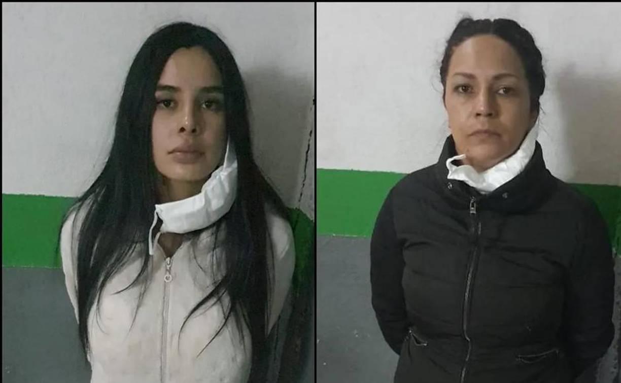 Mitzy fue detenida junto a su mamá Laura Becerril.