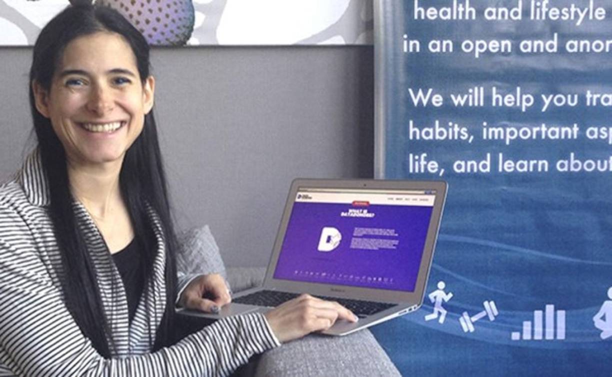 Geraldine Gueron diseñó una plataforma para recopilar y analizar grandes cantidades de datos sobre salud y estilo de vida.