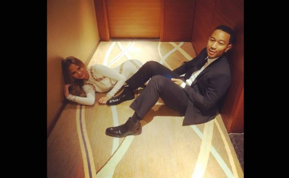 John Legend y Chrissy Teigen.