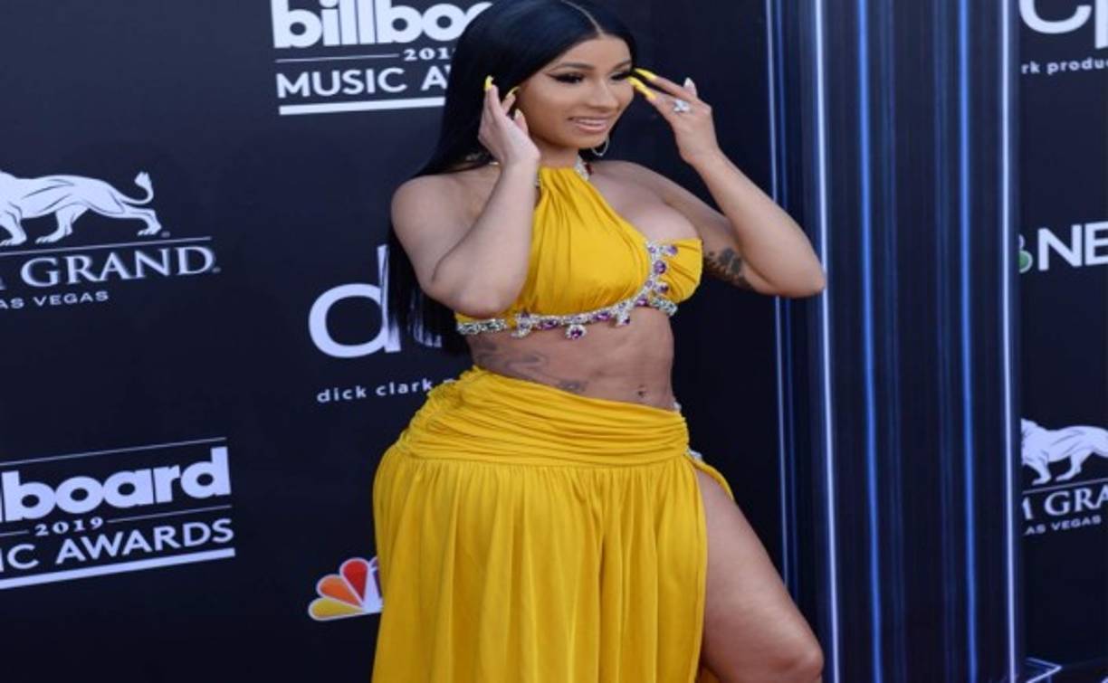 Cardi B dejó muy en claro su belleza y sensualidad en Billboard Music Awards 2019.