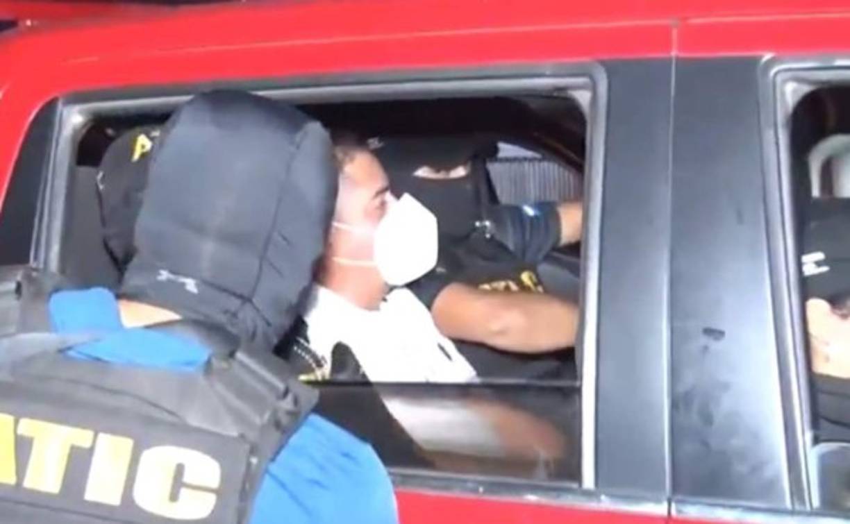 La aprehensión se llevó a cabo anoche en la colonia Lomas del Mayab, de Tegucigalpa.