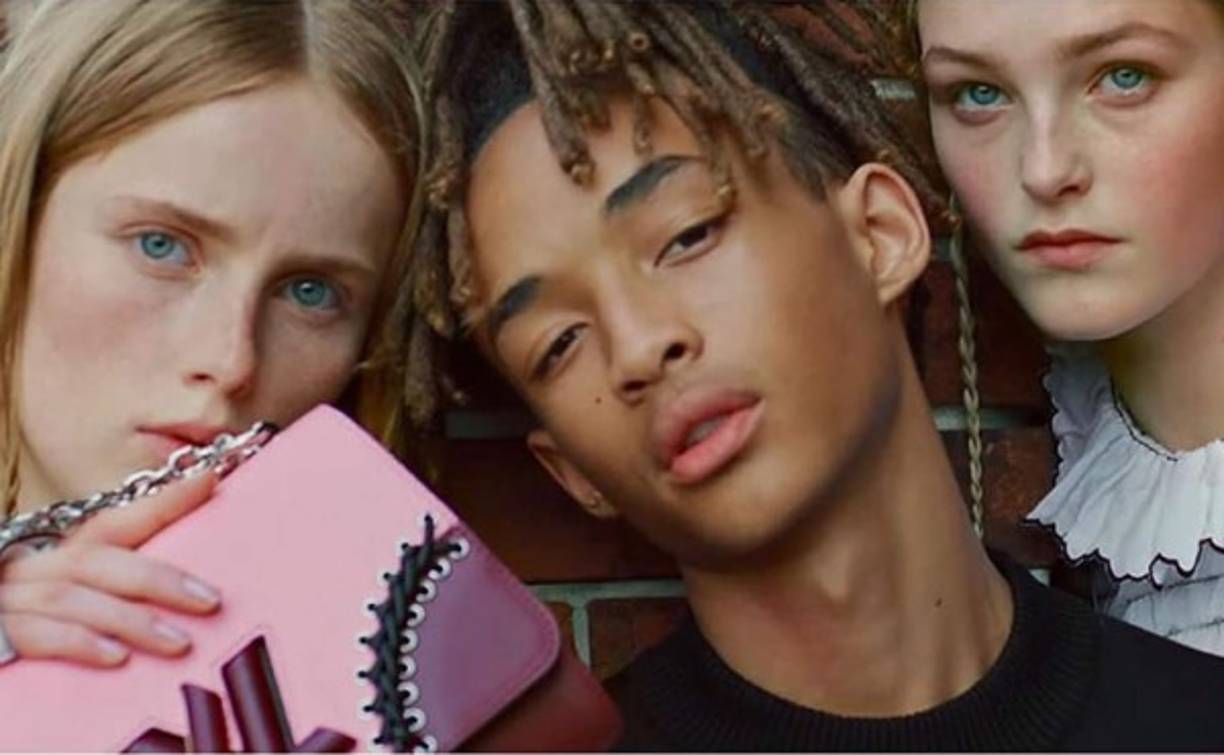 Jaden Smith ya había desafiado los estereotipos del mundo de la moda al participar como rostro de la línea femenina de Louis Vuitton.