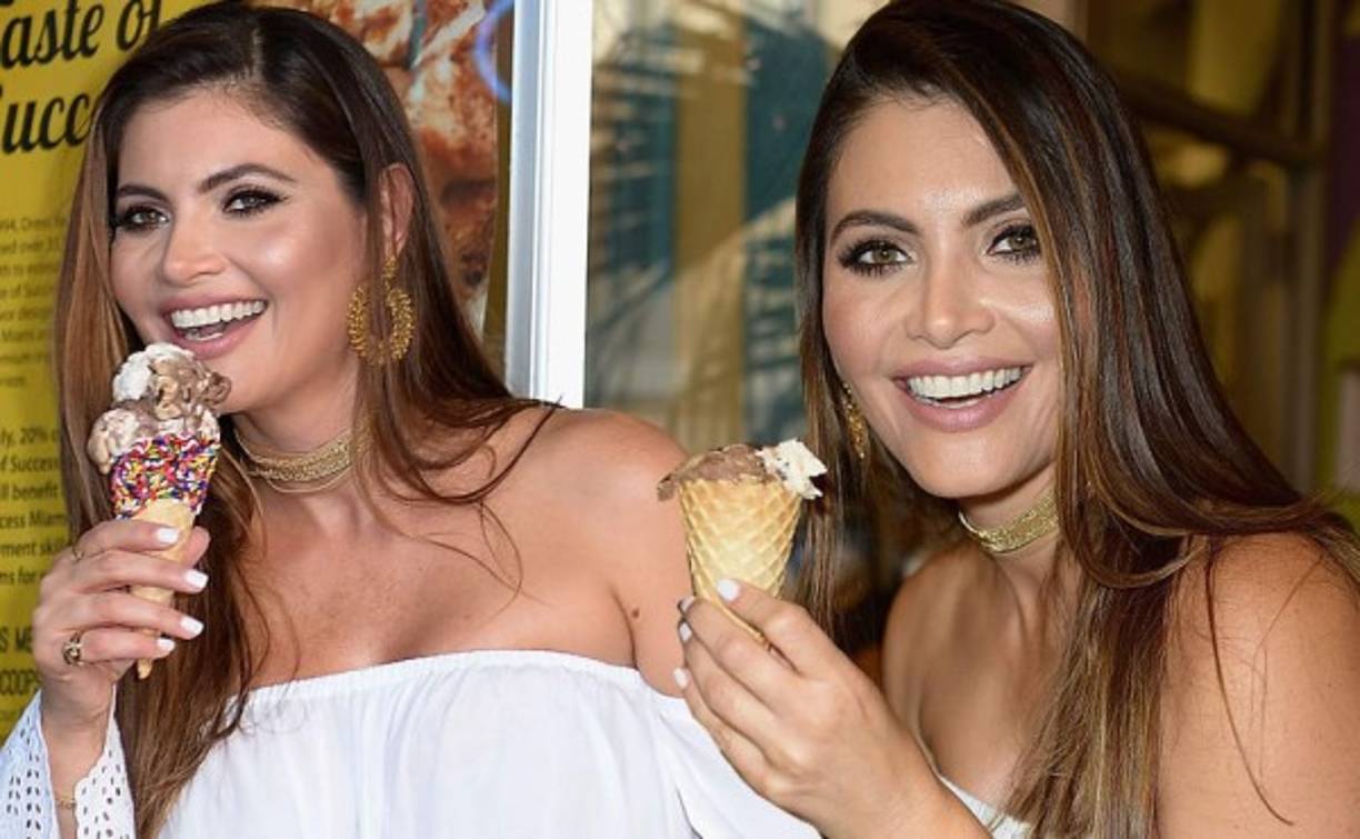Chiquinquira Delgado participó junto a otras estrellas en Miami en la actividad organizada por The Frieze Ice Cream a beneficio de la organización Dress for Success Miami que capacita a mujeres en el condado de Miami para lograr la independencia económica.