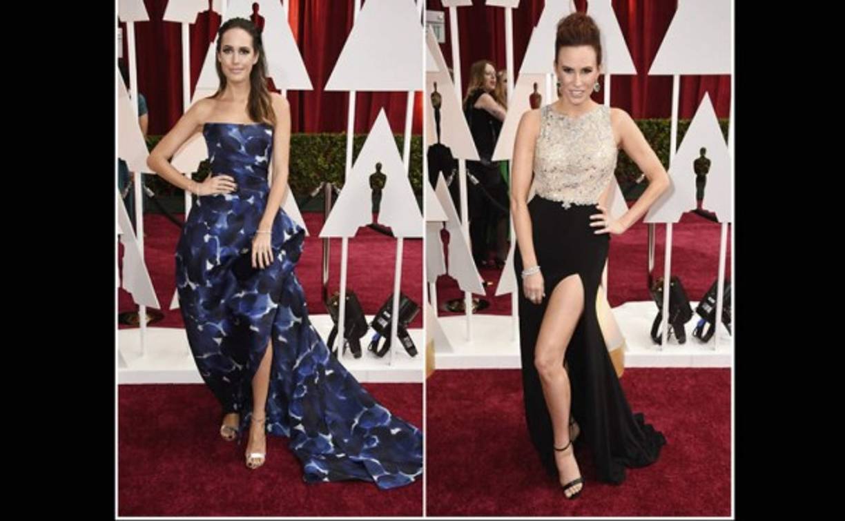 Louise Roe y Keltie Knight.