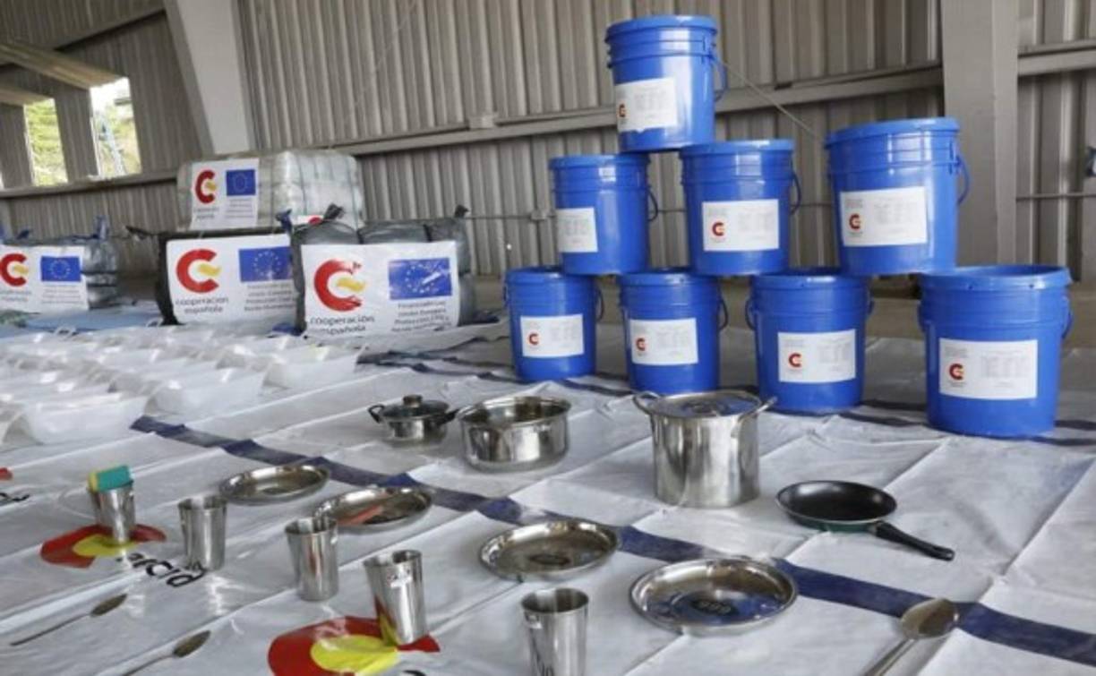 Con estas toneladas de apoyo se espera que la necesidad de miles de damnificados se pueda mitigar en gran manera.