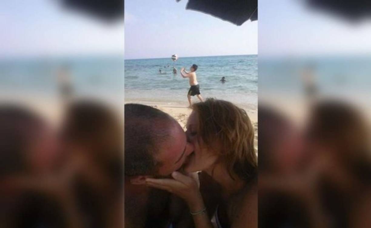 Esta es la foto con la que pidió ayuda la pareja.