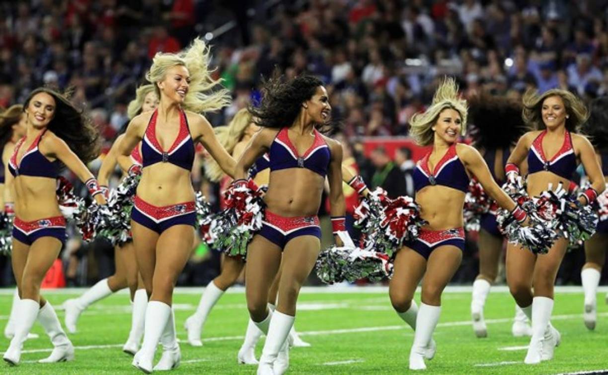 - Las animadores de Los Patriotas de Nueva Inglaterra -