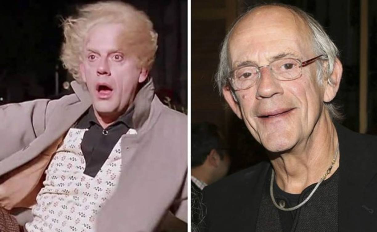Christopher Lloyd ('Dr. Emmett Brown'). El amado 'Doc' se ha mantenido muy activo con trabajo de doblaje y actuando en series de TV.