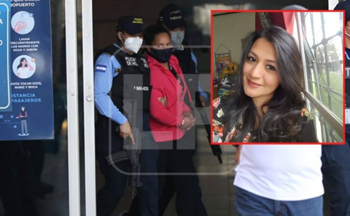 La presunta autora intelectual del asesinato de dueña de hotel de La Esperanza, Intibucá, llegó al país este domingo.
