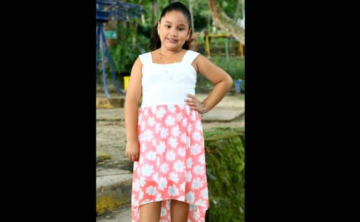 Suri Pavón: Seis años y es de la residencial Los Naranjos.
