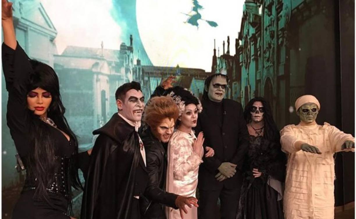 El equipo de Despierta América se vistió como los personajes del Hotel Transylvania.
