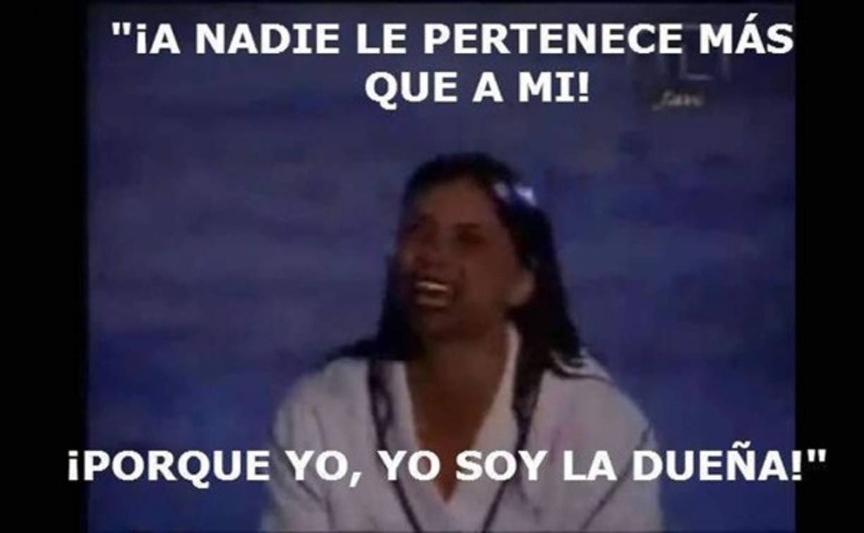 Y justo fue una de las más emblemáticas escenas del melodrama el que usaron algunos tuiteros para hacer mofa del tema de la casa.