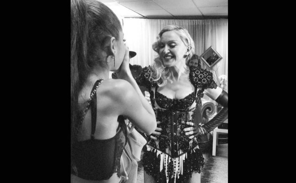 Ariana Grande y Madonna.