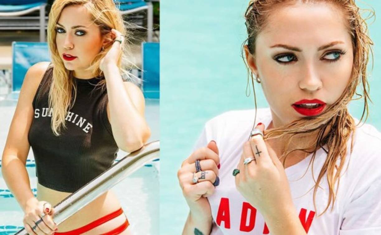 Lejos de parecerse a su polémica y extrovertida hermana Miley Cyrus, Brandi Glenn es una cotizada actriz y modelo de famosas marcas de ropa, pero con un perfil mucho más bajo que el de la cantante