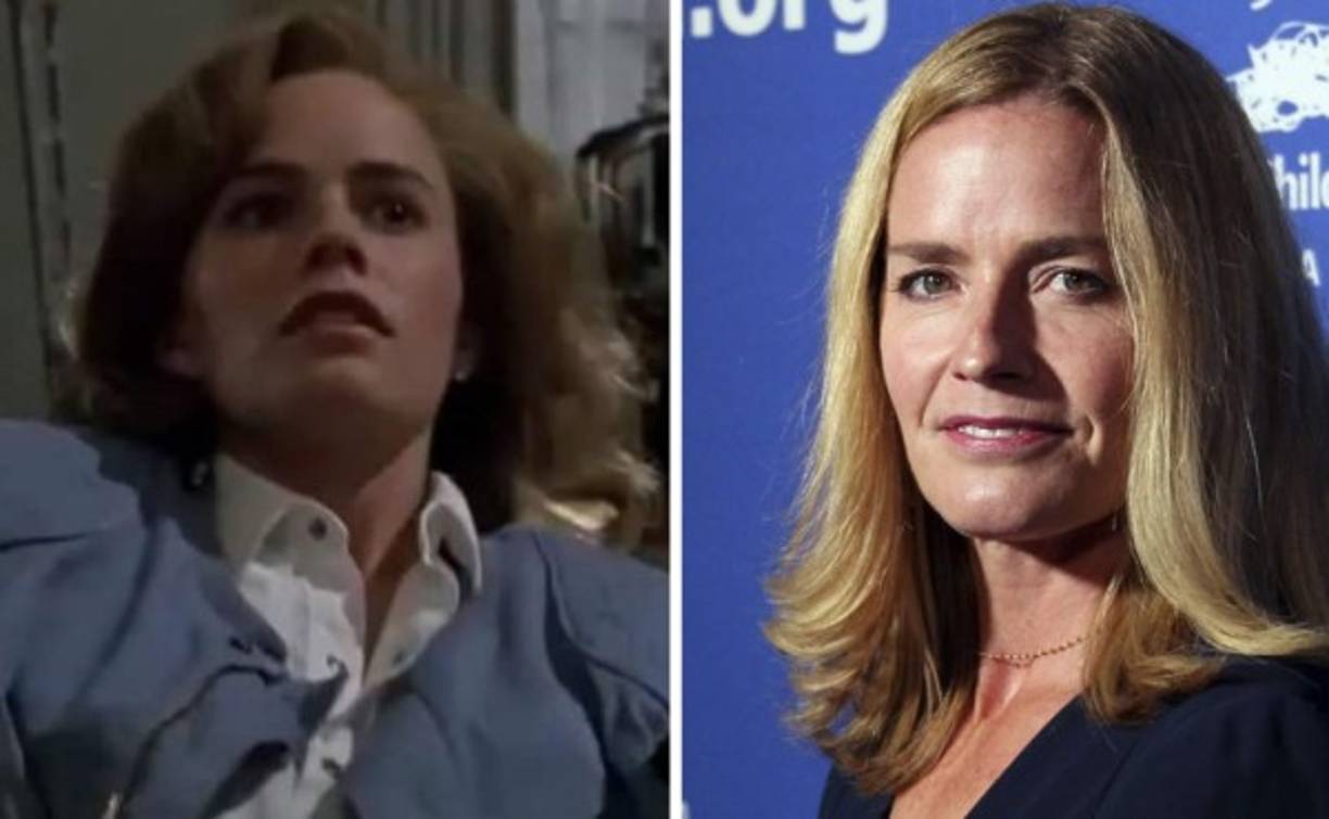 Elisabeth Shue ('Jennifer Parker'). La actriz novia de 'Marty' en la parte 2 y 3 siguió su carrera actoral y ha aparecido en grandes cintas.