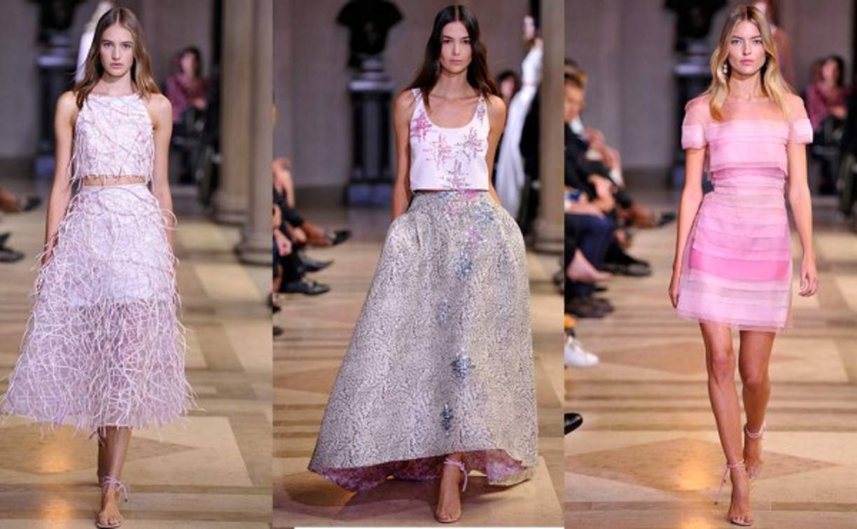 Elegante y femenina, ninguna como Carolina Herrera en su colección 2016, primavera-verano.