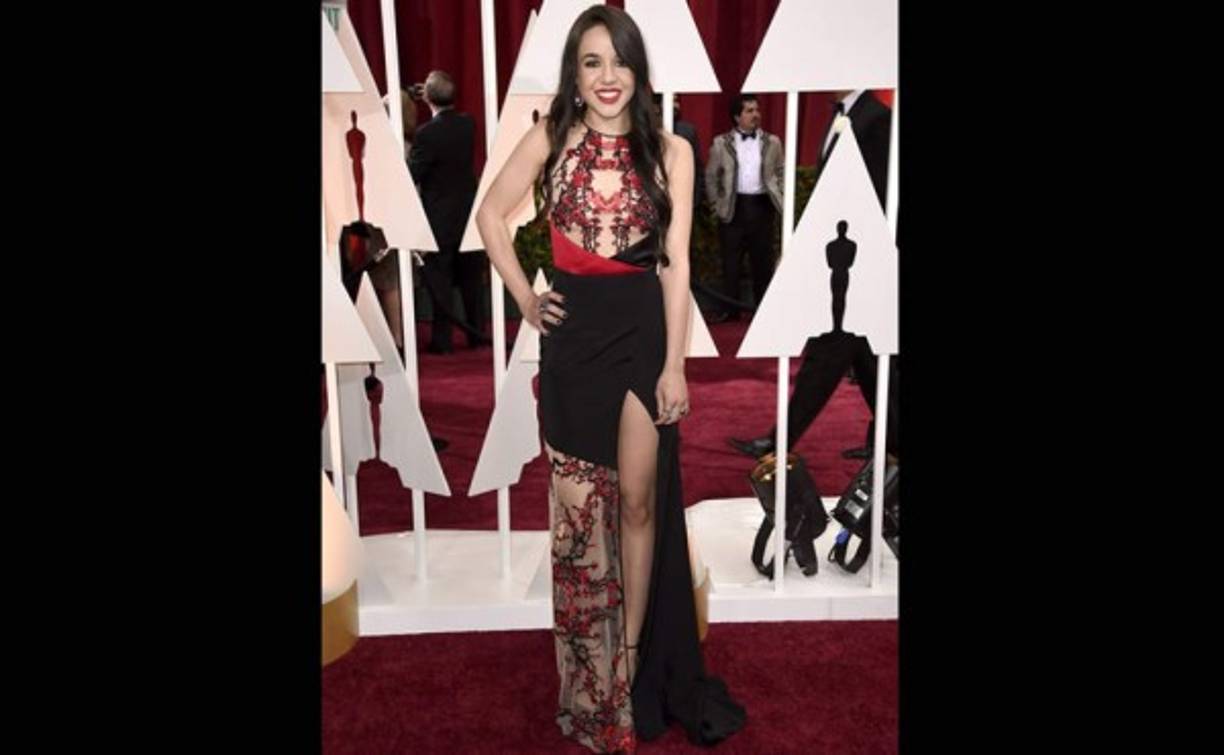 La actriz de la cinta nominada 'Boyhood', Lorelei Linklater.