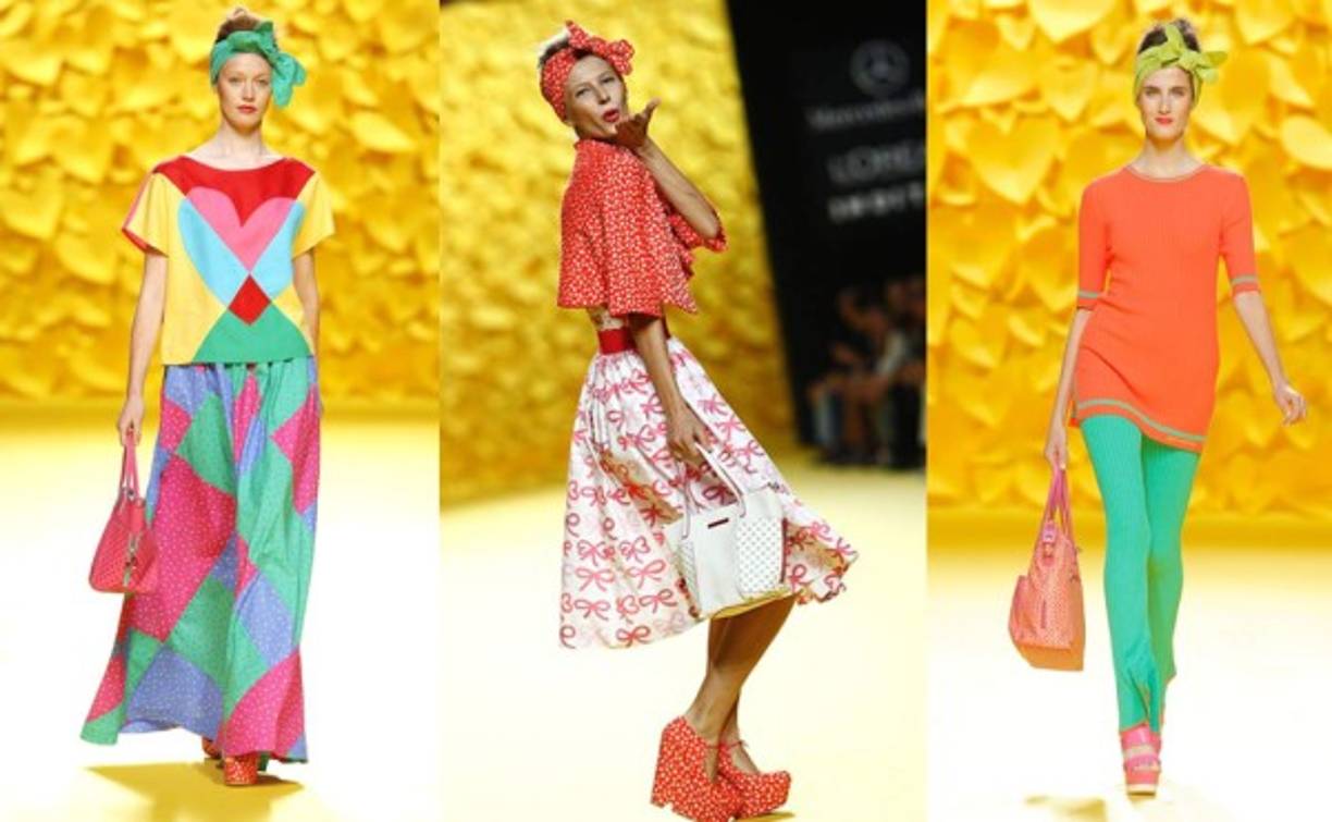 A pesar de ese estilo desenfadado, cuida los materiales y selecciona aquellos que mejor sientan a los patronajes en cada ocasión, no dejando en ese sentido nada al azar.