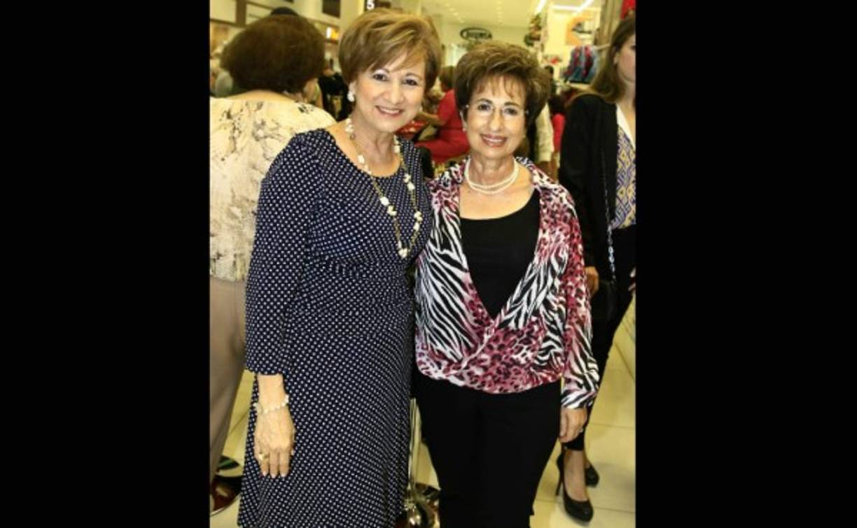 Lizeth Nassar y Jeannette Canahuati.