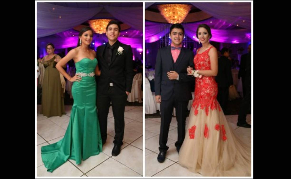 Seily López y Fernando Canales con Luis Cartagena y Victoria Paredes.