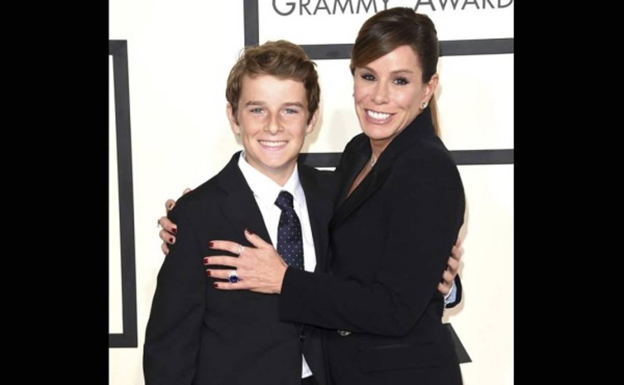 Melissa Rivers, hija de la fallecida Joan Rivers, junto a su hijo, Edgar Cooper Endicott.