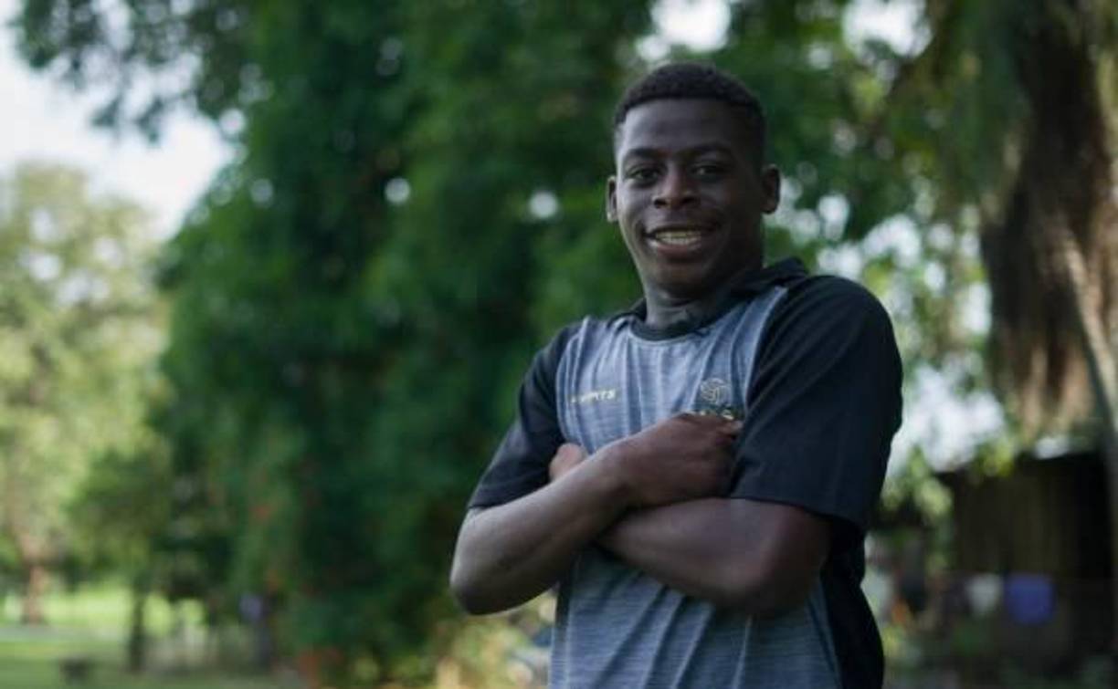 Cristhian Bermúdez, conocido como el ‘Dembelé hondureño’ estará a sus 18 años con el San Juan, perteneciente a Quimistán.