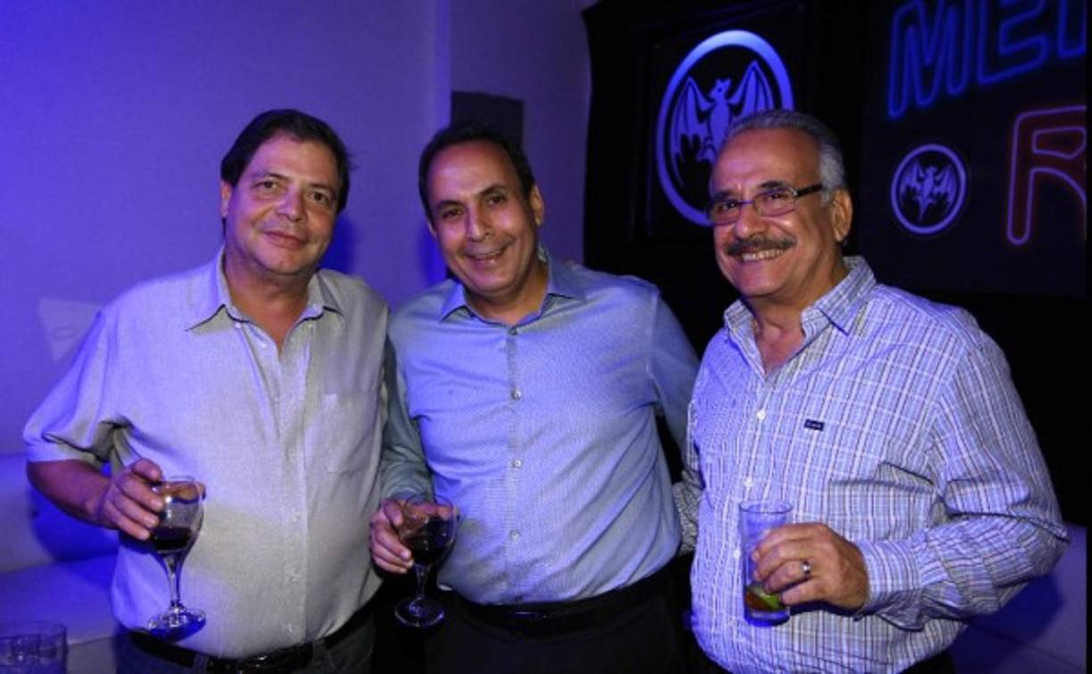Carlos Córdoba, Omar Monterroso y Rafael Kafie.