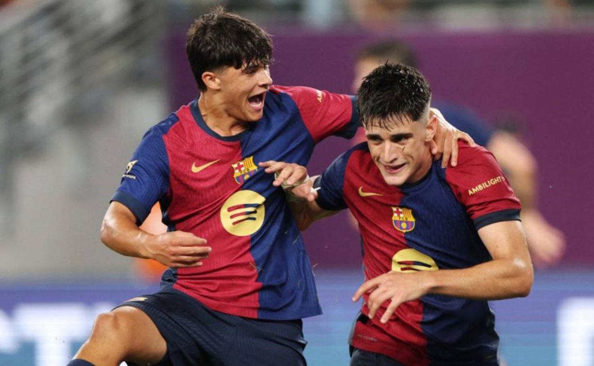 El descanso solo duró cinco minutos y en el 54 Pau Víctor firmó su doblete para sentenciar la victoria del Barcelona.