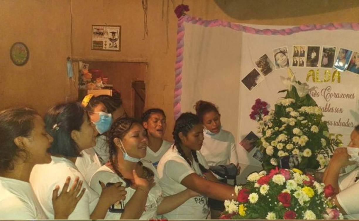 En velorio de la menor se llevó a cabo en el municipio de Tocoa, Colón.