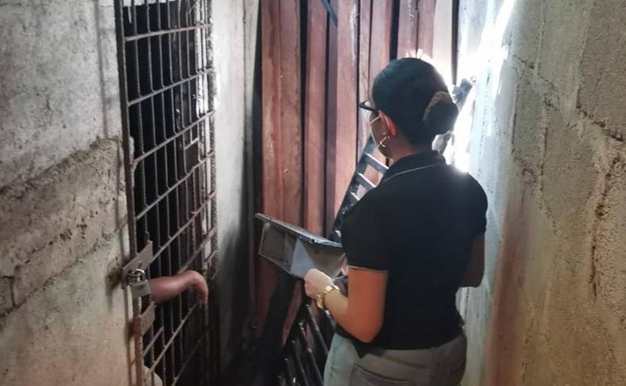 Fiscales de Trujillo inspeccionaron las celdas de la jefatura municipal de esta ciudad para constatar estado físico de los detenidos.