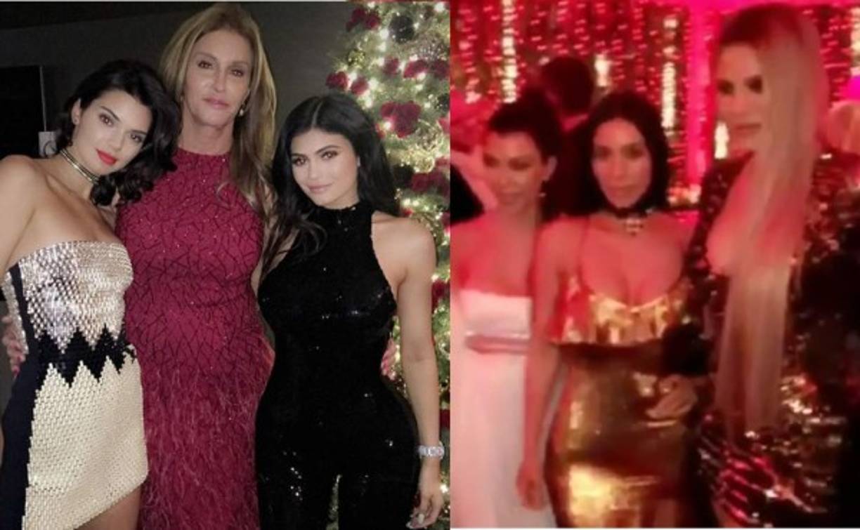 Las hermanas Kardashian-Jenner brillaron en la fiesta de Navidad que preparó su madre Kris Jenner.
