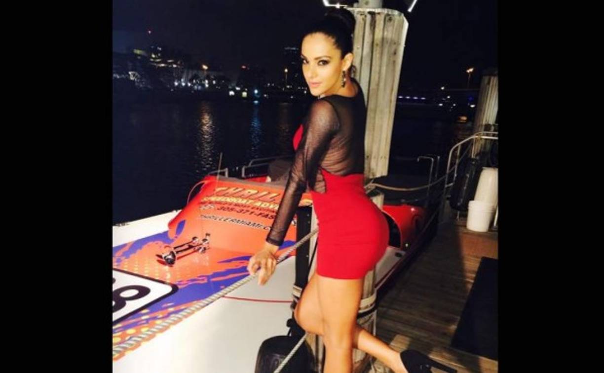 La hondureña lucha por quedarse en Nuestra Belleza Latina.