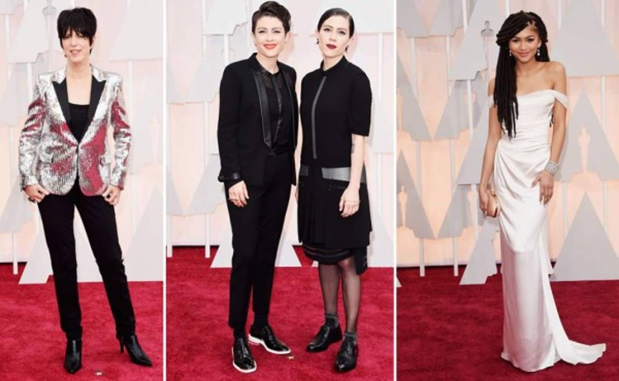 Diane Warren, Tegan Quin, Sara Quin y Zendaya.