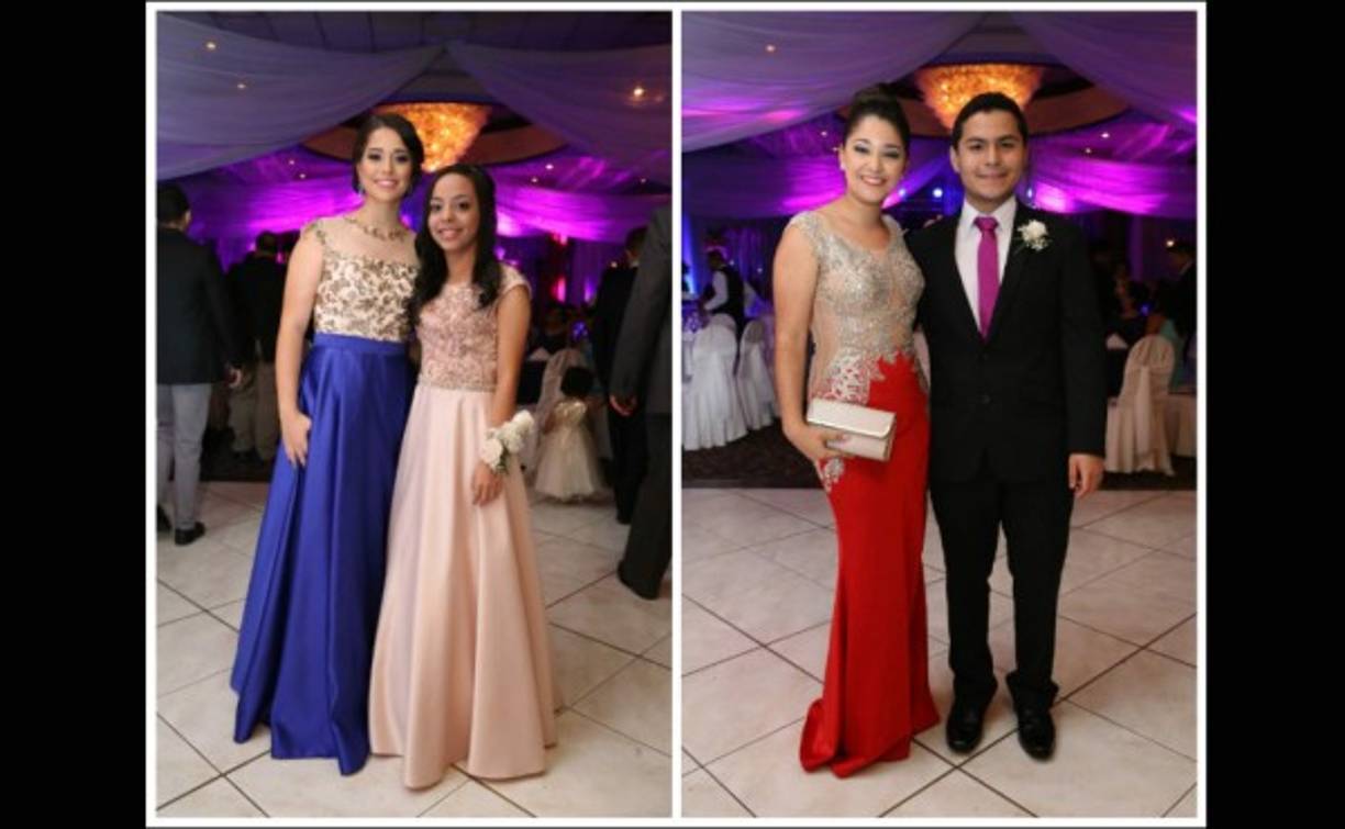 Bertha Flores y Raquel Juárez con Nathalie Cruz y Fernando Flores.