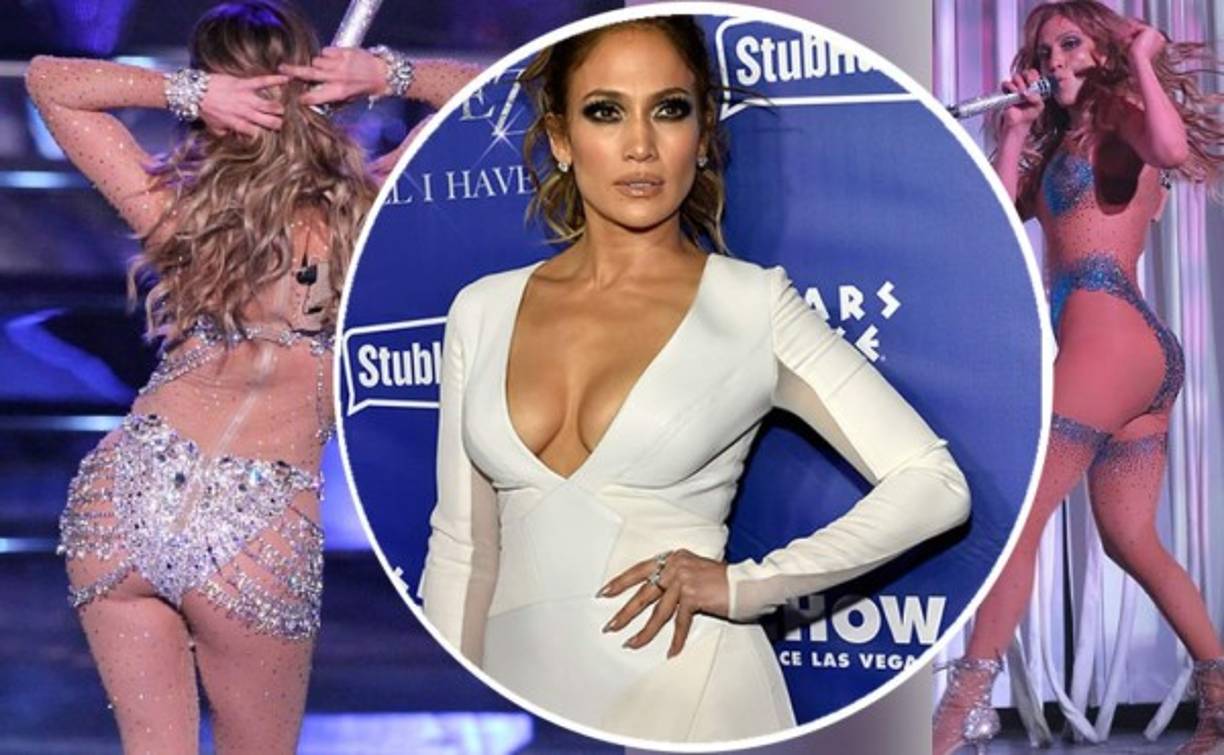 Jennifer López estrenó con éxito su espectáculo permanente en Las Vegas, 'All I Have', que contó con la presencia de reconocidos artistas como el músico urbano Pitbull.<br/>